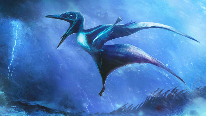 Deux fossiles extraordinaires de ptérosaures immatures tués par une tempête catastrophique trouvée en Allemagne