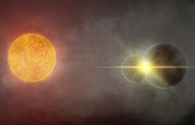 Des astronomes sont témoins des conséquences d&rsquo;une collision planétaire catastrophique