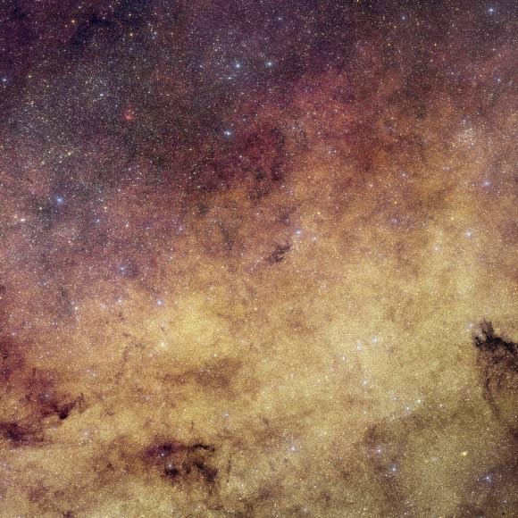 This photo of the Milky Way Galaxy’s center was taken on March 23, 2025 by ESA’s Euclid space telescope. Image credit: ESA / Euclid / Euclid Consortium / NASA / CFHT / J.-C. Cuillandre & E. Bertin, CEA Paris-Saclay.