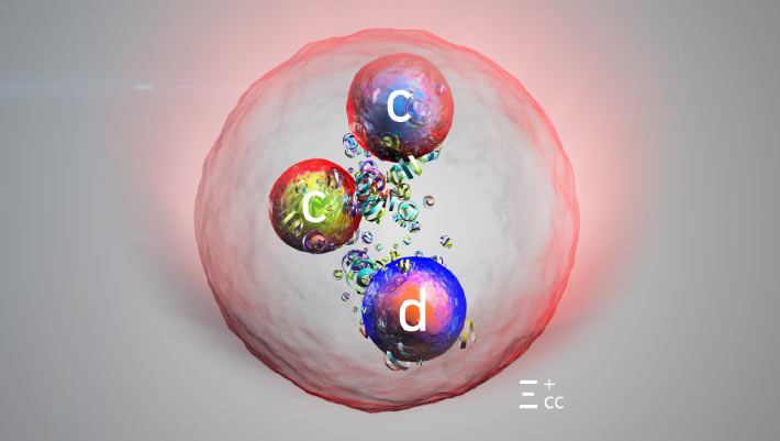 Des physiciens du CERN découvrent un cousin plus lourd du proton