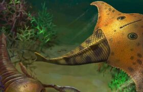 Rencontrez Bataspis crux, un poisson sans mâchoire qui naviguait dans les mers du Dévonien avec une tête de chauve-souris