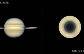 Des astronomes découvrent une onde décagonale encerclant le pôle Sud de Saturne