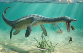 Des vomissements fossilisés révèlent comment les plésiosaures dînaient sur le fond marin du Jurassique