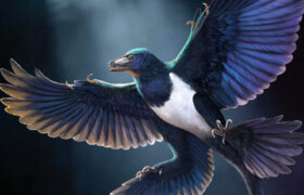 Un nouveau dinosaure à plumes suggère que le vol a évolué plus d&rsquo;une fois parmi les plus proches parents des oiseaux